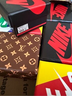 Mini Shoe Air Jordans. Box Set - 2 shoes plus box. 6 sets left! For LIVE SHOW.